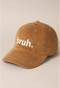 "Bruh" BASEBALL CAP